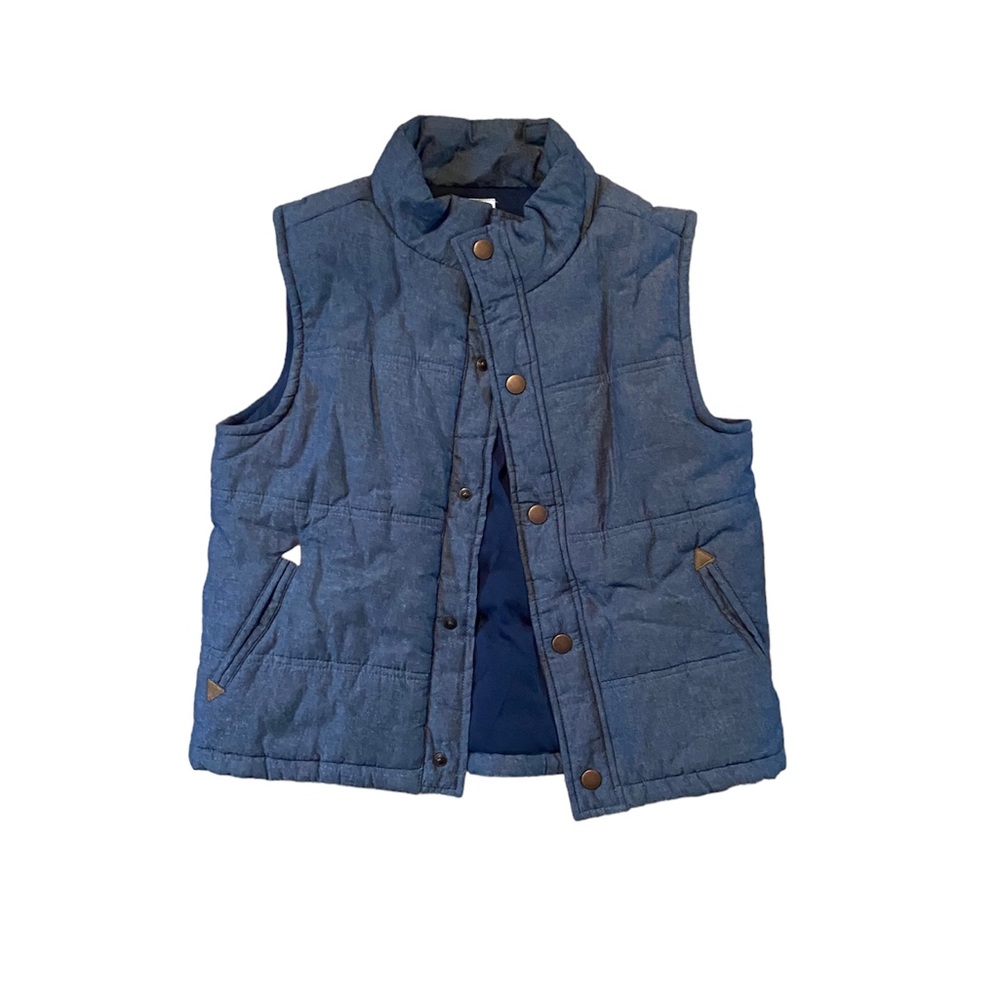 Gymboree boys fleece-lined vest, size 7-8